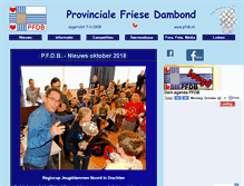 Tablet Screenshot of pfdb.nl